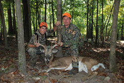 Whitetail Hunt Success at High Adventure Ranch